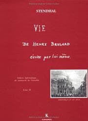Tapa de La Vida de Henry Brulard
