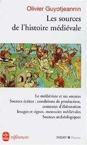 Tapa de Les sources de l'histoire médiévale
