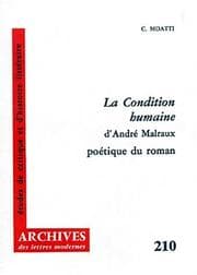 Tapa de La Condition humaine d'André Malraux