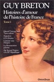 Tapa de Histoires d'amour de l'Histoire de France (Collection Omnibus)