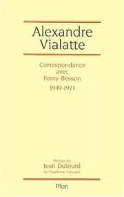 Tapa de Correspondance avec Ferny Besson (1949-1971)