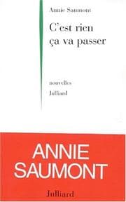 Tapa de C'est rien, ça va passer