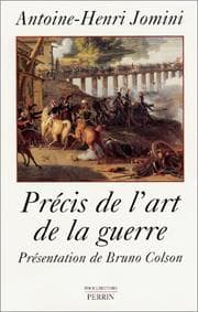 Tapa de Précis de l'art de la guerre