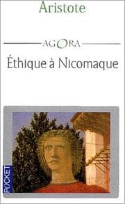 Tapa de Ethique a nicomaque