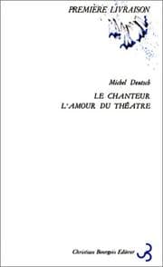 Tapa de Le chanteur