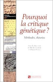 Tapa de Pourquoi la critique génétique?
