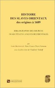 Tapa de Histoire des slaves orientaux