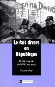 Tapa de Le fait divers en République
