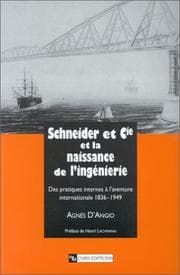 Tapa de Schneider et Cie et la naissance de l'ingénierie