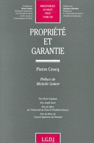 Tapa de Propriété et garantie