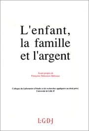 Tapa de L'enfant, la famille et l'argent