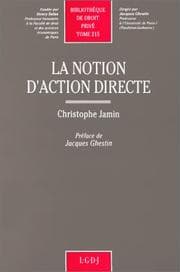 Tapa de La notion d'action directe