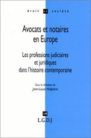 Tapa de Avocats et notaires en Europe