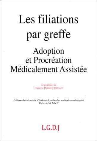 Tapa de Les filiations par greffe