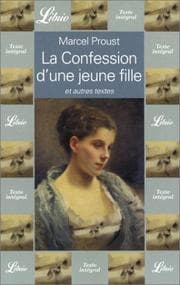 Tapa de La Confession d'une jeune fille et autres textes