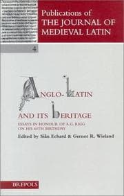 Tapa de Anglo-Latin and its heritage