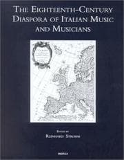 Tapa de The Eighteenth-Century Diaspora of Italian Music and Musicians (Speculum Musicae, 8)