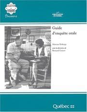 Tapa de Guide d'enquête orale