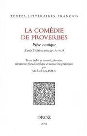 Tapa de La Comédie de proverbes