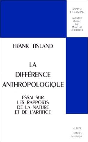 Tapa de La différence anthropologique