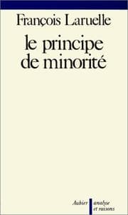 Tapa de Le principe de minorité