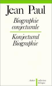 Tapa de Biographie conjecturale =