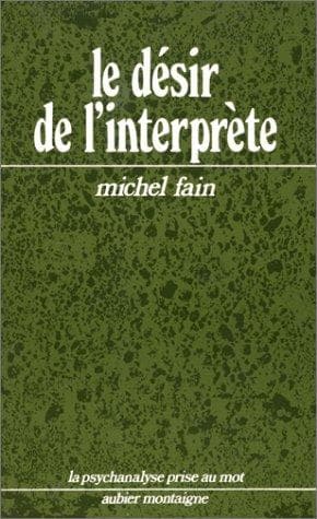 Tapa de Le désir de l'interprète