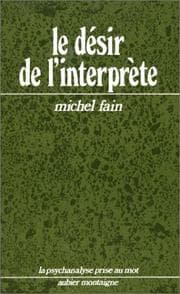Tapa de Le désir de l'interprète