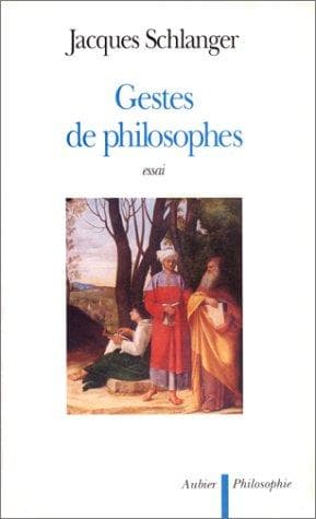 Tapa de Gestes de philosophes