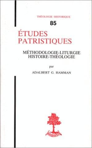 Tapa de Etudes patristiques