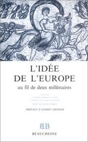 Tapa de L'idée de l'Europe au fil de deux millénaires