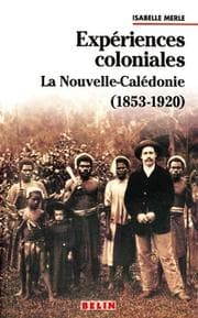 Tapa de Expériences coloniales