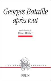 Tapa de Georges Bataille après tout