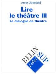 Tapa de Le dialogue de théâtre