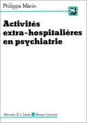 Tapa de Les activités extra-hospitalières en psychiatrie