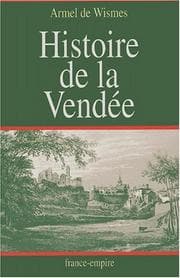 Tapa de Histoire de la Vendée