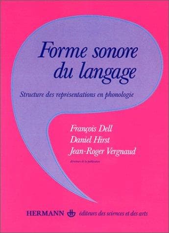 Tapa de Forme sonore du langage