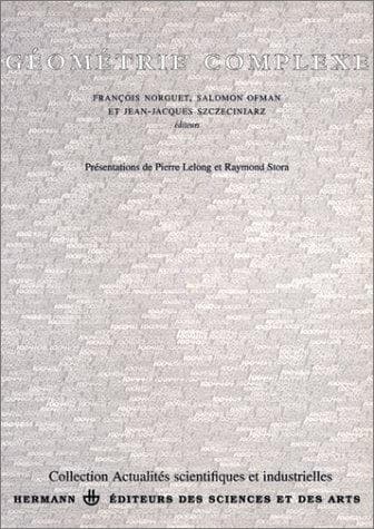 Tapa de Géométrie complexe