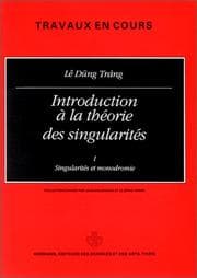 Tapa de Introduction à la théorie des singularités