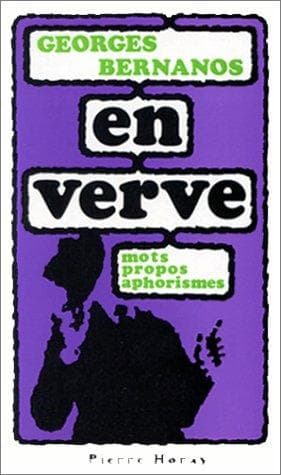 Tapa de Georges Bernanos en verve