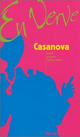 Tapa de Casanova en verve
