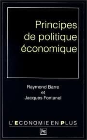 Tapa de Principes de politique économique