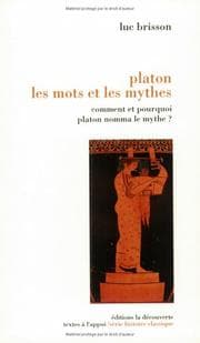 Tapa de Platon, les mots et les mythes