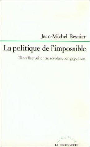Tapa de La politique de l'impossible