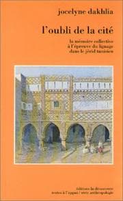 Tapa de L' oubli de la cité