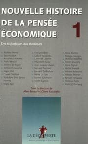 Tapa de Nouvelle histoire de la pensée économique