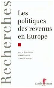 Tapa de Les politiques des revenus en Europe