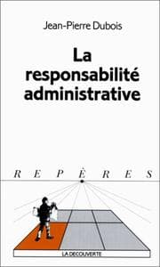 Tapa de La responsabilité administrative