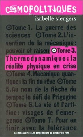Tapa de Thermodynamique