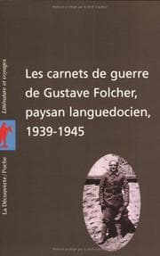 Tapa de Les carnets de guerre de Gustave Folcher,paysan languedocien